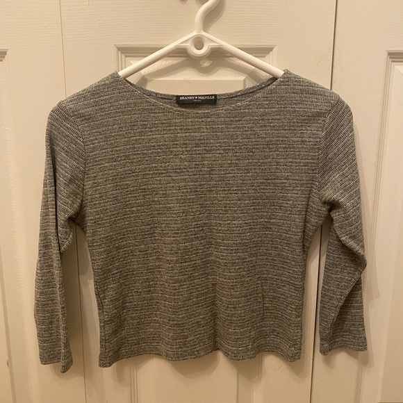 Brandy Melville grey top - Picture 1 of 2